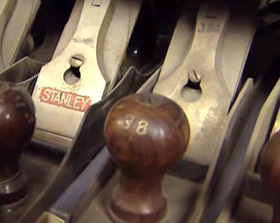 STANLEY tool for work the wood in the year 1869